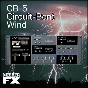 CB-5 Circuit-Bent Wind Synthesizer
