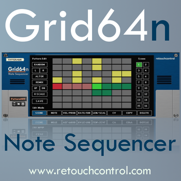 Grid64n Monophonic Note Sequencer