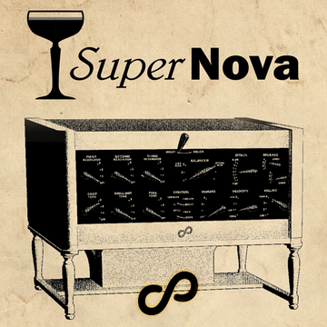 Champagne SuperNova Vintage Synthesizer